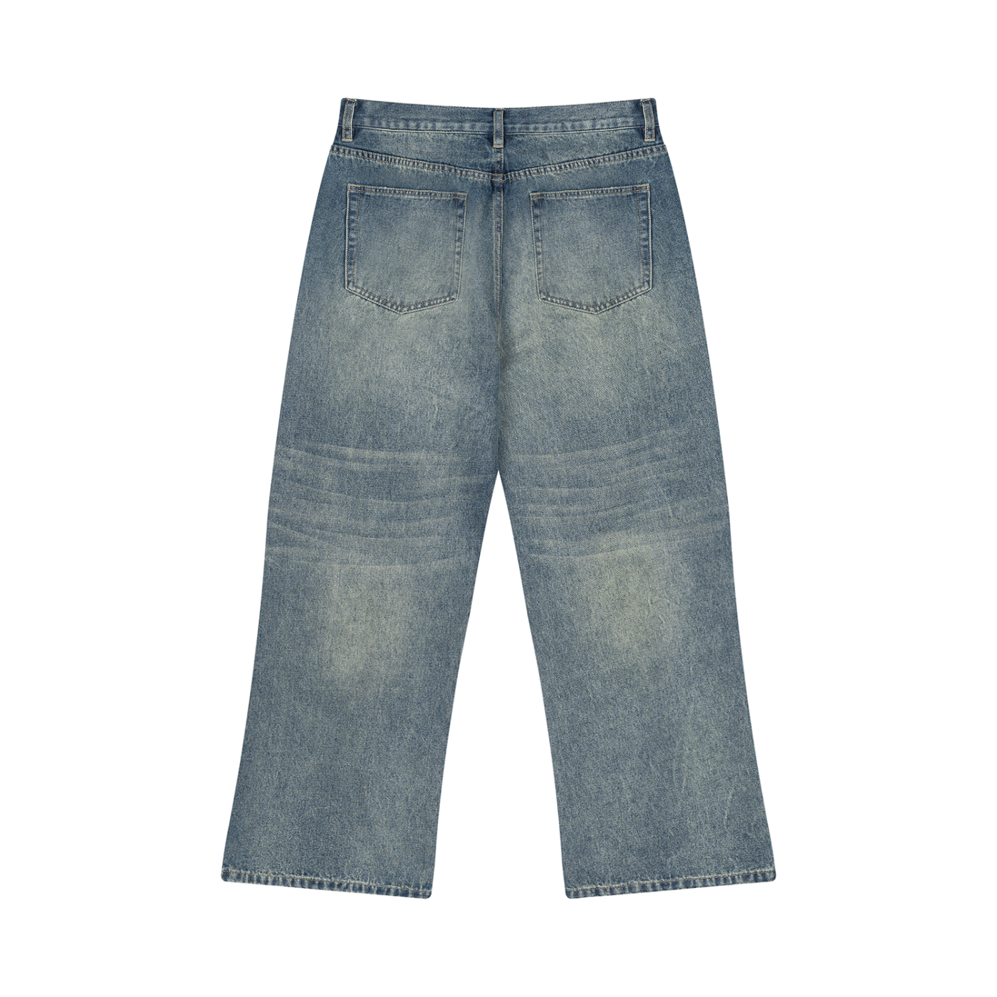 OV Vintage Wash Wide Leg Jeans