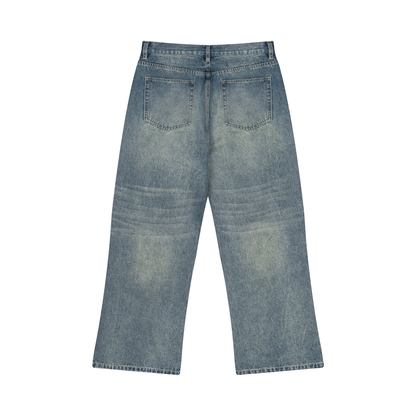 OV Vintage Wash Wide Leg Jeans