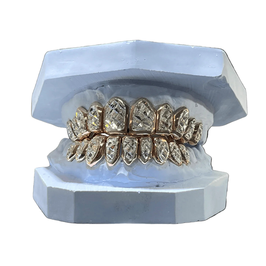 Two Tone Box DD & DC Grillz