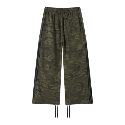 Camo Wide Leg Sweatpants