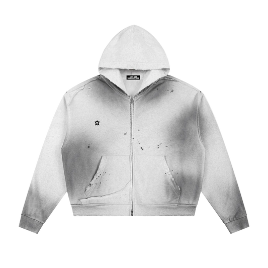 Ovelli Distressed Zip-up