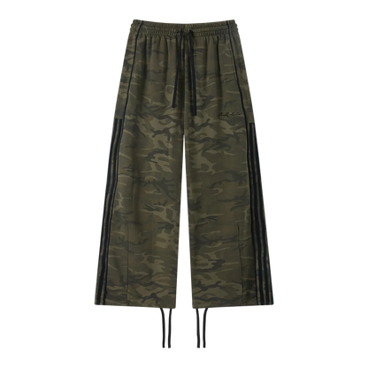 Camo Wide Leg Sweatpants