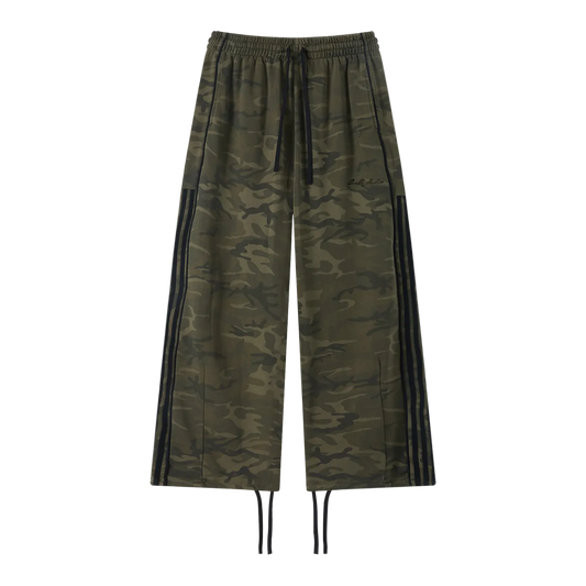 Camo Wide Leg Sweatpants