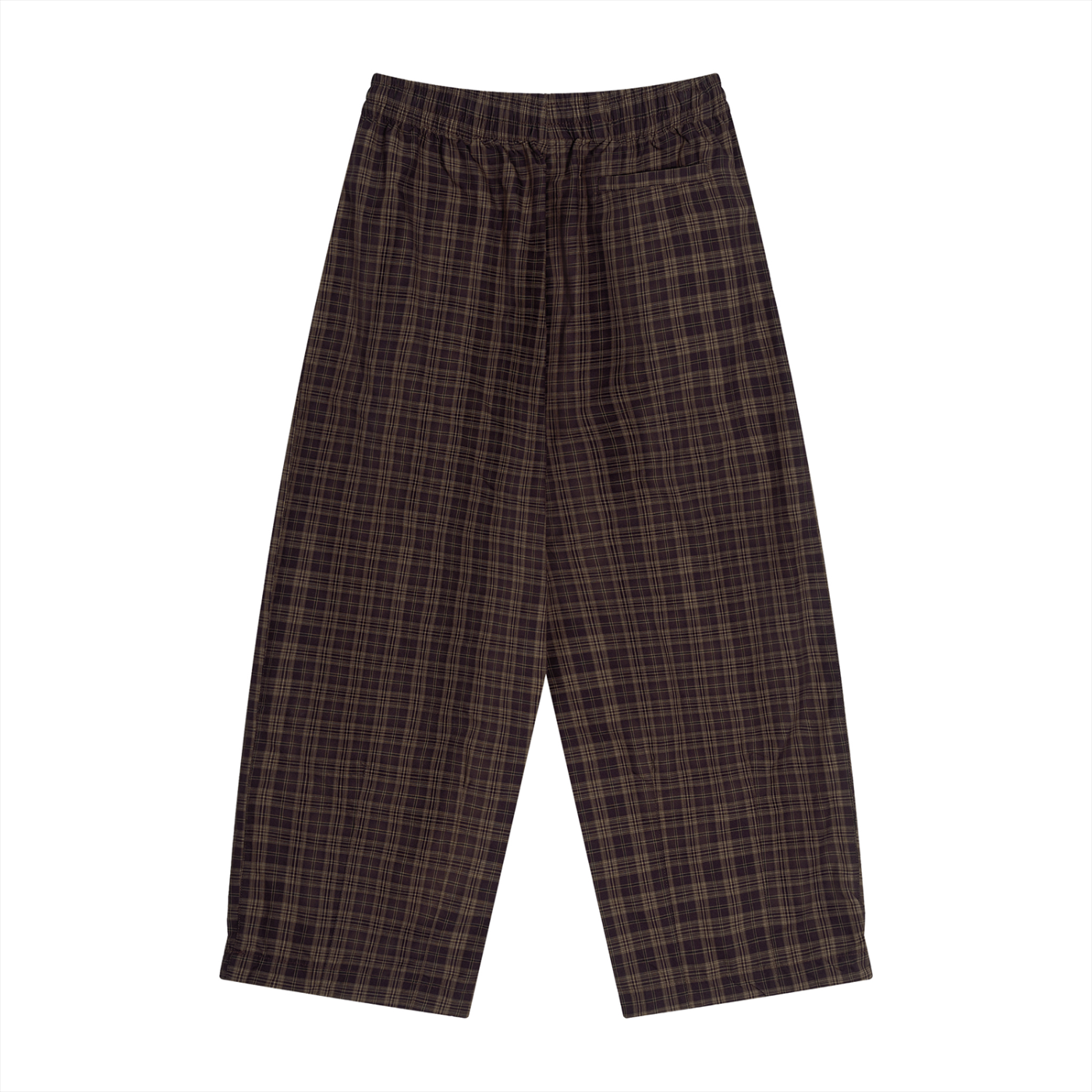 OV Plaid Wide Leg Pants
