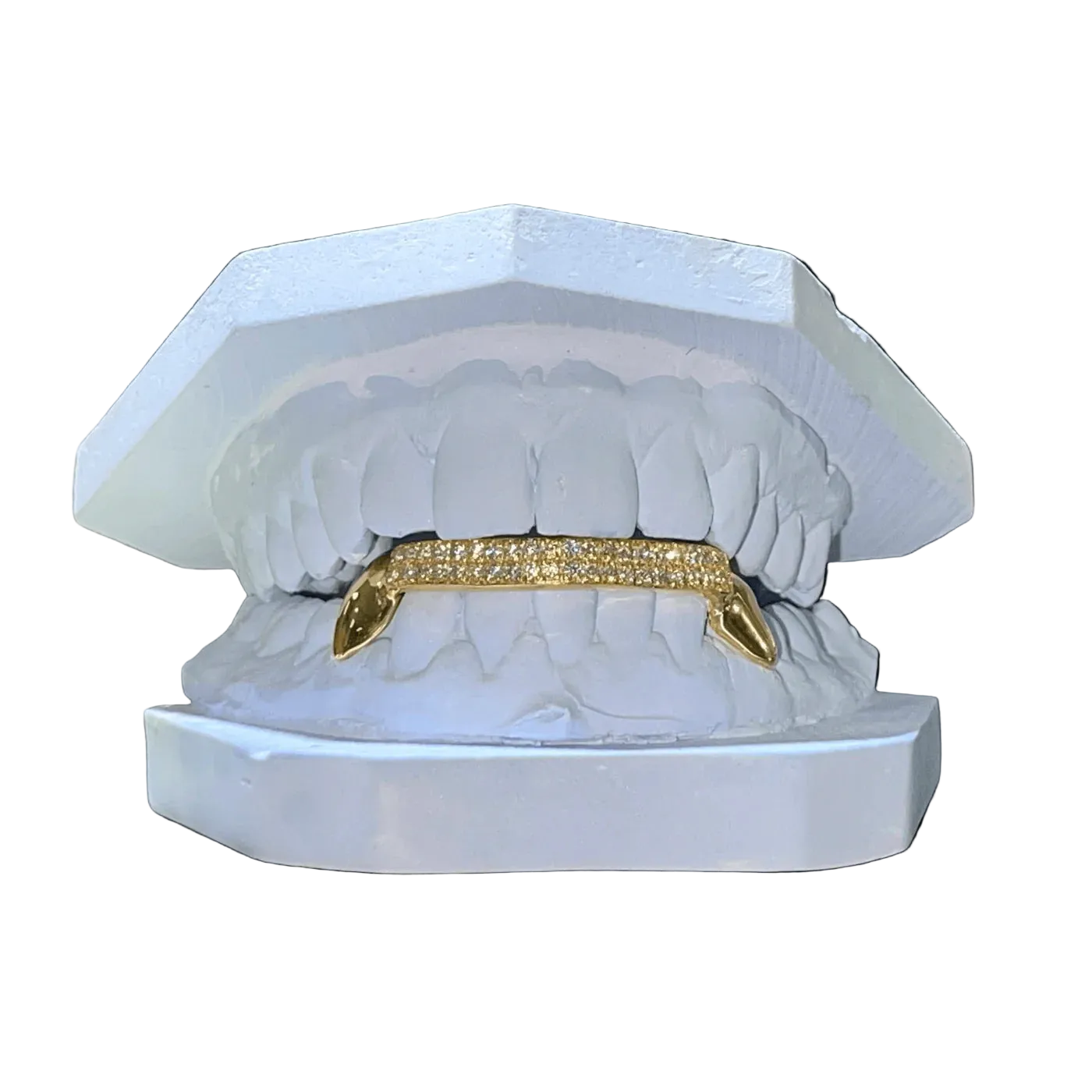 Two Row Diamond Grillz