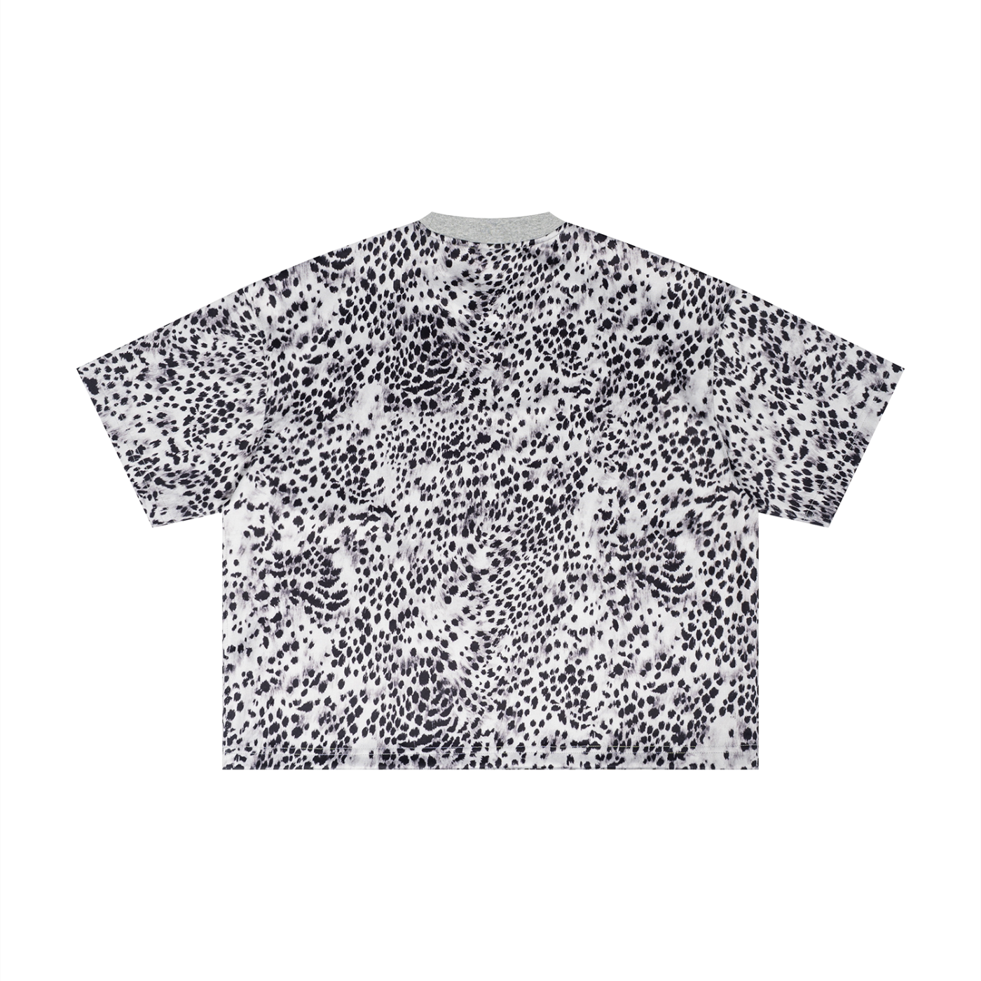Leopard Print Boxy T-Shirt