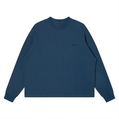 Waffle Boxy Long Sleeve T-Shirt