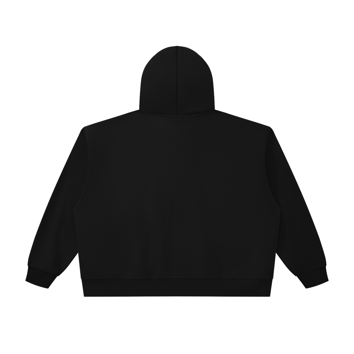 OV Oversized Chunky-Zip Boxy Hoodie
