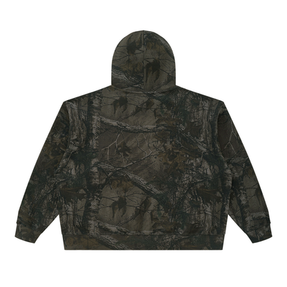 OV Waffle Tree Camo Boxy Hoodie