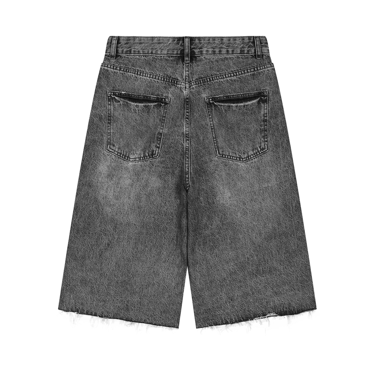 OV Distressed Denim Shorts