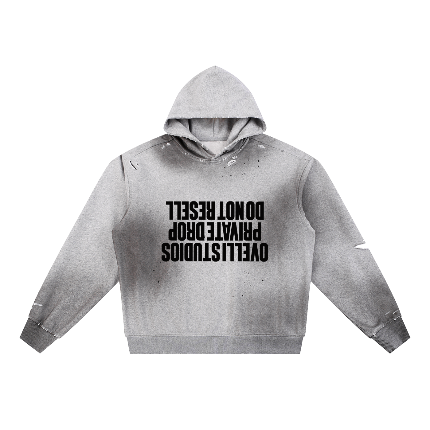 Ovelli Sun Fade Frayed Hoodie