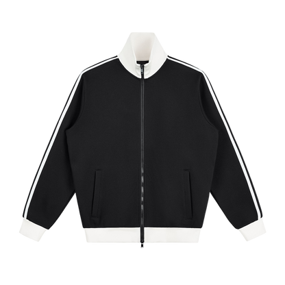 Contrast Side Stripe Track Jacket