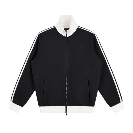 Contrast Side Stripe Track Jacket