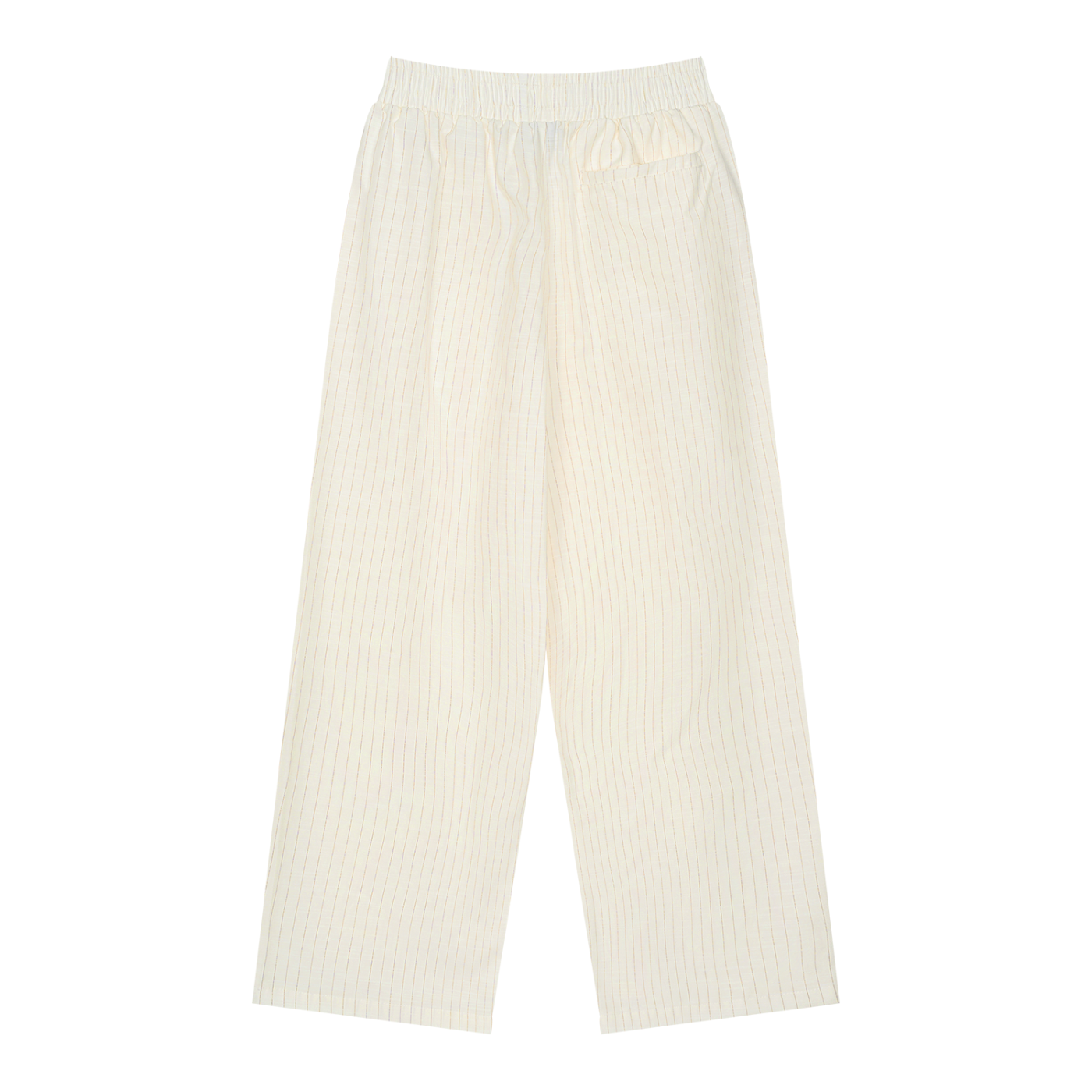 OV Striped Pleated Pants