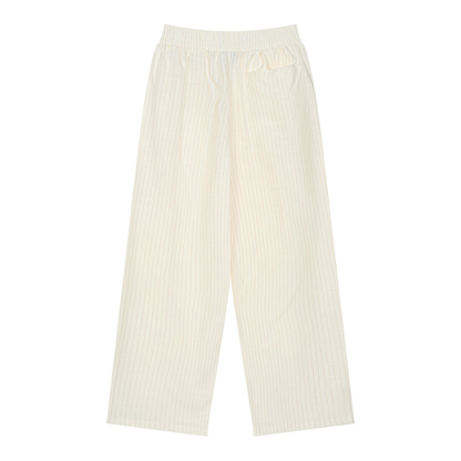 OV Striped Pleated Pants